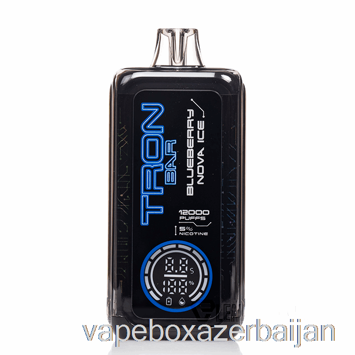 Vape Baku TRON BAR 12K Disposable Blueberry Nova Ice